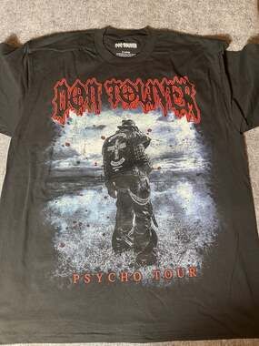 Don Toliver Psycho Tour 2024 Hardstone Psycho Official Concert Merch T-Shirt XL